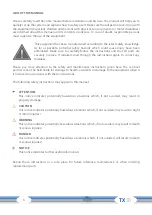 Preview for 6 page of CARDIOSTRONG TX-50 Assembly And Operating Instructions Manual