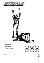 CARE FITNESS Striale SE-401 Manual preview