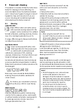 Preview for 28 page of Care of Sweden CuroCell A4 Instructions For Use Manual