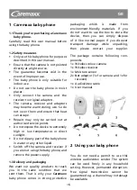 Preview for 18 page of Caremaxx Babyphone Manual