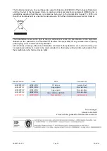 Preview for 20 page of Carimali A01-PLUS -V2 Technical Instructions