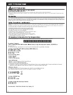 Preview for 2 page of Carisma GT14B Instruction Manual