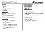 Carisma MSC-VB S Instructions preview