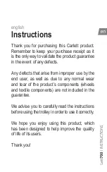 Preview for 17 page of Carlett Lett700 Instructions Manual