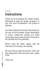 Preview for 16 page of Carlett Lett800 Instructions Manual