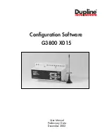 CARLO GAVAZZI G 3800 X015 User Manual preview