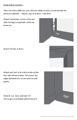 Preview for 17 page of Carl's Place Pro Enclosure Kit Assembly Instructions & User Manual