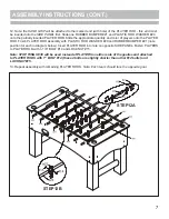 Preview for 7 page of Carmelli NG1135F Assembly Instructions Manual