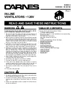 CARNES VCDD090I Instructions preview