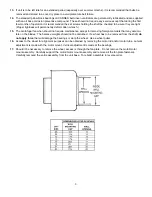 Preview for 3 page of CARNES VW — BELT Installation, Operating And Maintenance Instructions