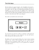 Preview for 6 page of Caro VISION II Operating Instructions Manual