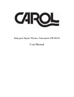 CAROL DWR-882 User Manual preview