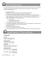 Preview for 4 page of Carotron RCP200 Series Instruction Manual