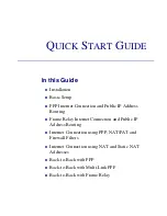 Preview for 3 page of Carrier Access 002-0118-0180 Quick Start Manual