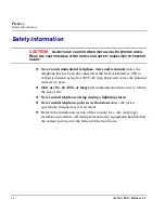 Preview for 6 page of Carrier Access Network Device Axxius 800 User Manual