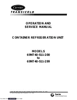 Preview for 2 page of Carrier TRANSICOLD 69NT40-511-200 Operation And Service