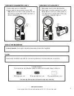 Preview for 2 page of Carson MagniFlach CP-40 Quick Start Manual