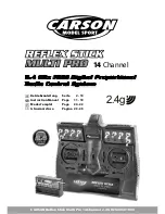 Preview for 1 page of Carson reflex stick multi pro Instruction Manual