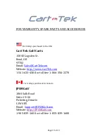 Preview for 19 page of Cart-Tek GRI-1500Li User Manual