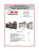 CARTER-HOFFMANN EVOL208 Owner'S And Operator'S Manual preview