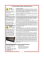 Preview for 10 page of CARTER-HOFFMANN HL10-10-RW Owner'S/Operator'S Manual