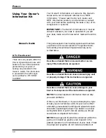 Preview for 5 page of Carver Yachts 45 Voyager 2005 Owner'S Manual