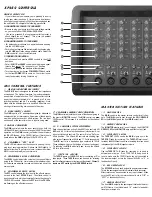 Preview for 2 page of CARVIN XP650 Operating Manual