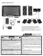 Preview for 4 page of CARVIN XP650 Operating Manual