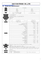 Preview for 3 page of CAS CL7200 series Service Manual