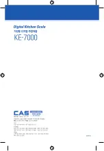 Preview for 16 page of CAS KE-7000 Owner'S Manual