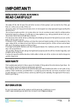 Preview for 3 page of casababy PRESTIGE CRYSTAL User Manual