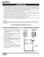 Preview for 4 page of Casablanca Isotope C30G45H Owner'S Manual