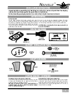 Preview for 4 page of Casablanca Nouvelle Owner'S Manual