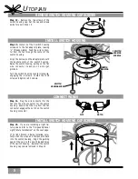 Preview for 8 page of Casablanca UTOPIAN Instructions Manual