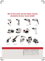 Preview for 6 page of Casals B500E Instruction Manual