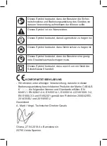 Preview for 50 page of Casals SD280X Manual