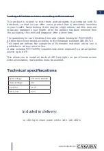 Preview for 7 page of CASARIA 107723 Instructions Manual