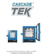 Cascade TEK CTVS222 Installation And Operation Manual preview