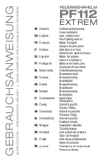 Preview for 2 page of CASCO PF 112 EXTREM User Instructions