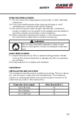 Preview for 11 page of Case IH BCAC1330HEB2 User Manual