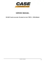 Preview for 2 page of Case CX240C Service Manual