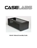 Caselabs Merlin Pedestal Series Assembly Manual preview