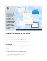 Preview for 6 page of CashBow AB CloudSafe Quick Start Installation And User Manual