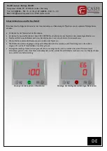 Preview for 3 page of CashConcepts CCE 1200 NEO Manual