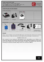 Preview for 6 page of CashConcepts CCE 1200 NEO Manual