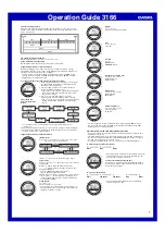 Preview for 2 page of Casio 3166 Operation Manual