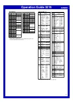 Preview for 6 page of Casio 3216 Operation Manual