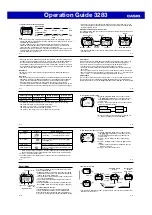 Preview for 2 page of Casio 3283 Operation Manual