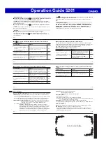 Preview for 8 page of Casio 5261 Operation Manual