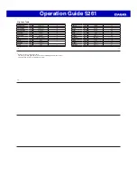 Preview for 9 page of Casio 5261 Operation Manual